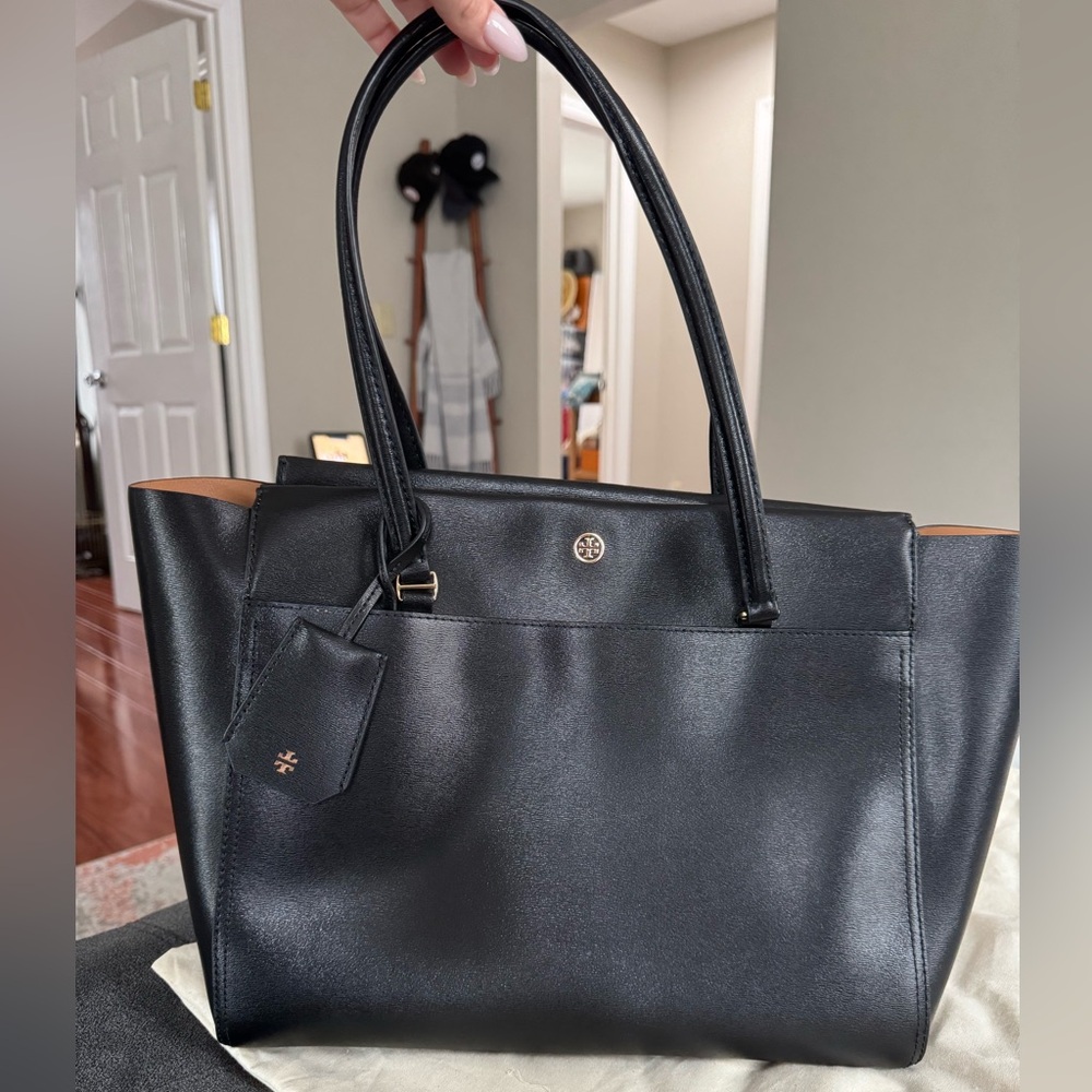 Tory Burch Black Tote Bag